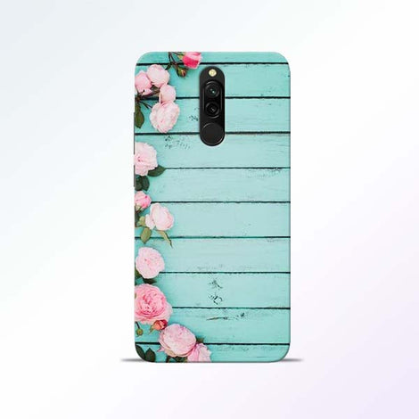 Wood Flower Redmi 8 Mobile Cases