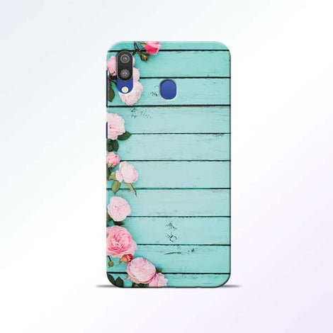 Wood Flower Samsung Galaxy M20 Mobile Cases