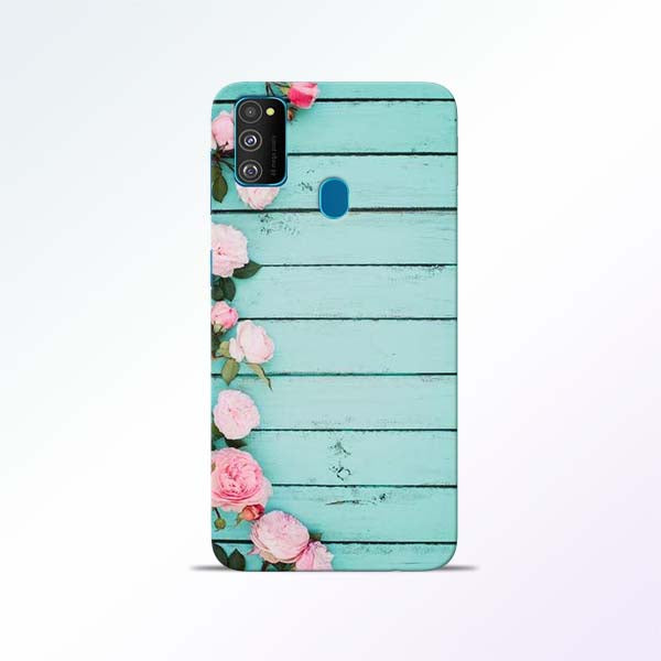 Wood Flower Samsung Galaxy M30s Mobile Cases